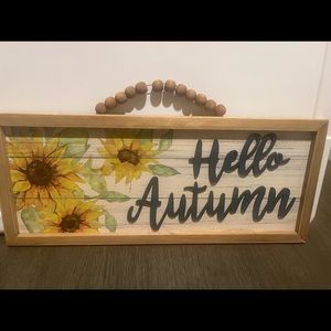 Blue & Yellow Fall Home Decor Set